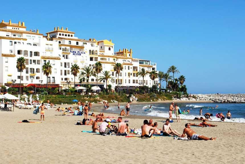Front Port Line Sleeps 6 Leilighet Marbella Eksteriør bilde